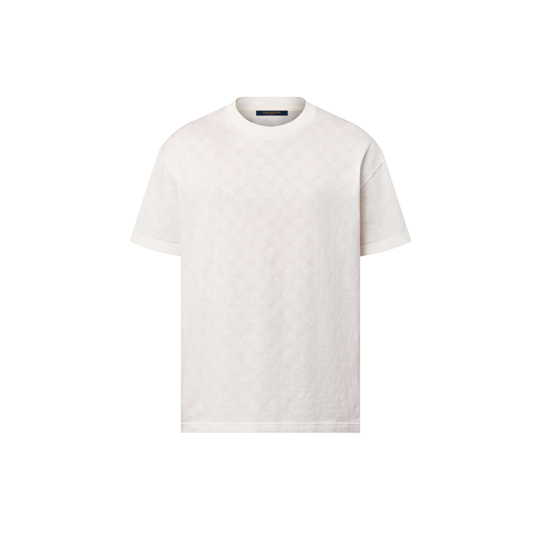 Monogram Fil Coupe Cotton T-Shirt - Ready-to-Wear | LOUIS Monogram Fil Coupe Cotton T-Shirt - Ready-to-Wear | LOUIS